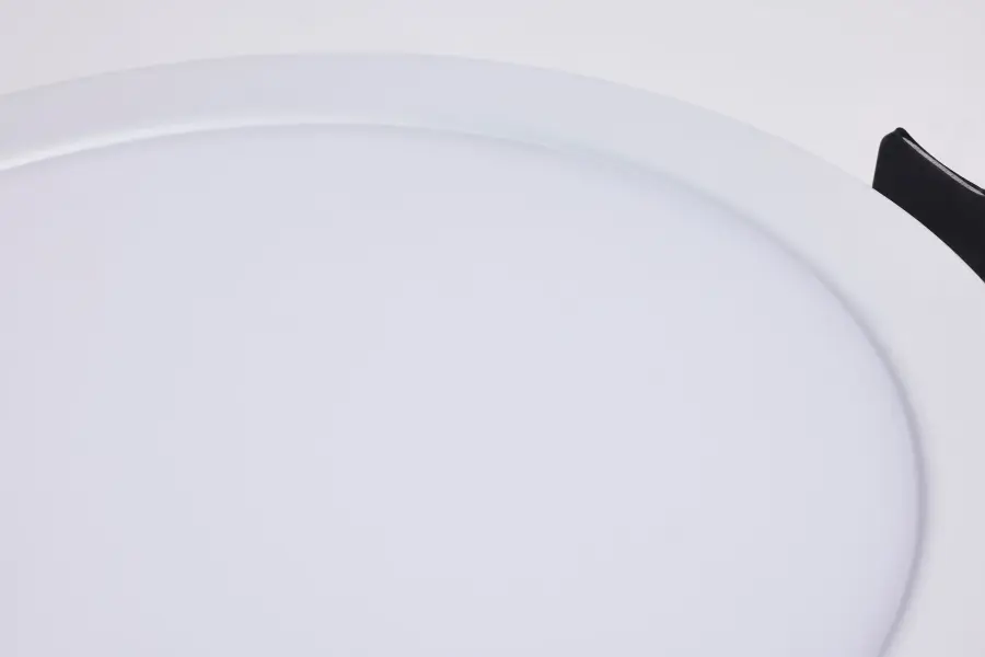 13 Watt LED - Fire Rated 6 Inch - Direct Wire Slim Fit Flat Face Downlight - Round Shape - White Finish - CCT Selectable - 120-277 Volts - 0-10V Dimmable - Image 7