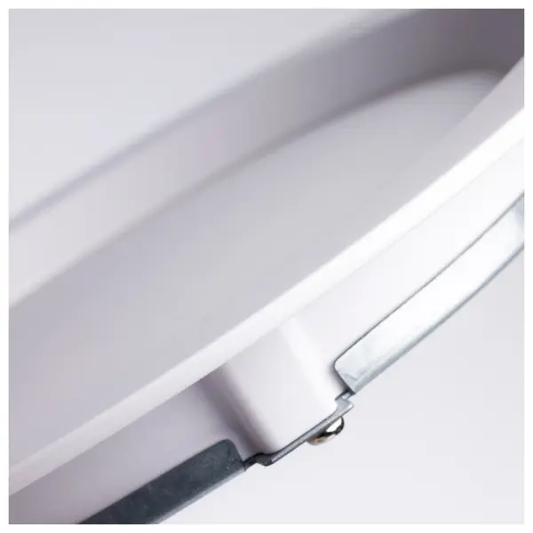13 Watt LED Direct Wire Downlight - Slimfit - Smooth Baffle - 6 Inch - CCT Selectable - Round - Remote Driver - White Finish - Image 5