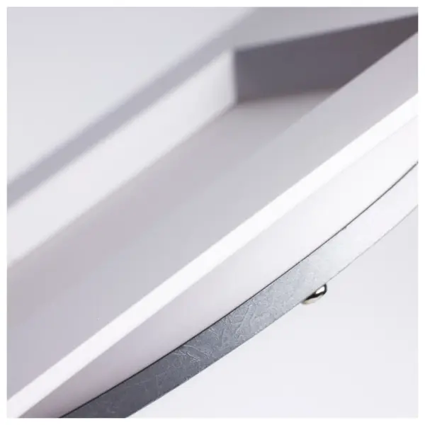 12 Watt LED Direct Wire Downlight - Slimfit - Smooth Baffle - 6 Inch - CCT Selectable - Square - Remote Driver - White Finish - Image 5