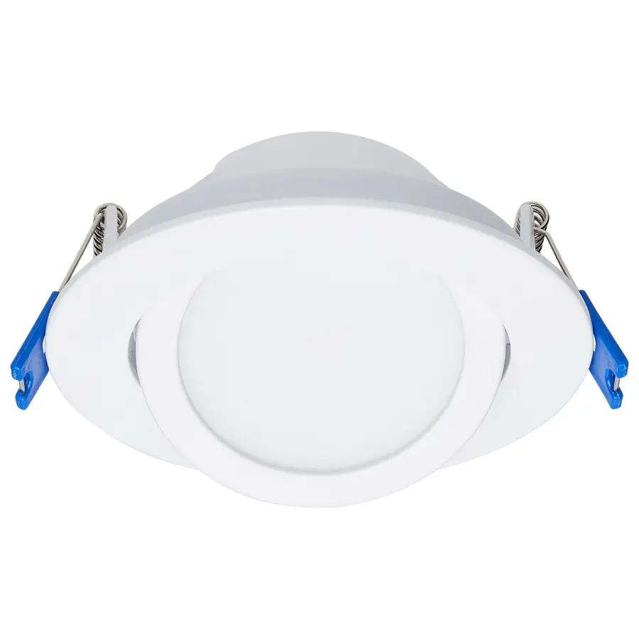 11 Watt - 4" - Directional Low-Profile Downlight - CCT Selectable - 120 Volt - White Finish - Image 4