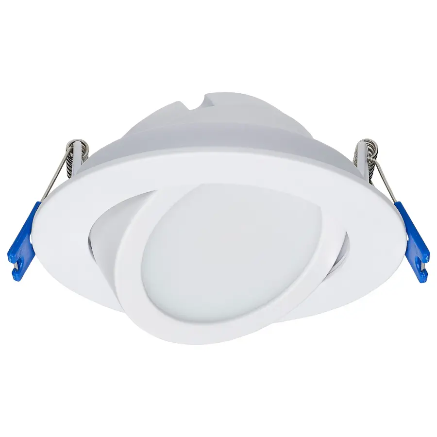 11 Watt - 4" - Directional Low-Profile Downlight - CCT Selectable - 120 Volt - White Finish - Image 5