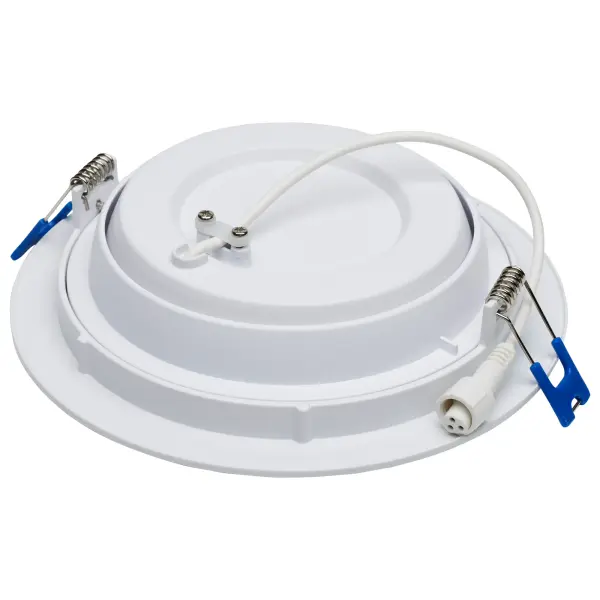 14 Watt - 6" - Directional Low-Profile Downlight - CCT Selectable - 120 Volt - White Finish - Image 2