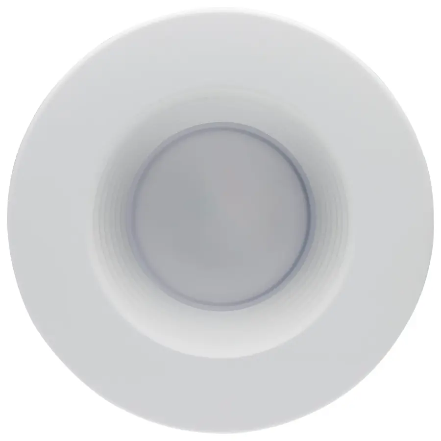 Field Selectable LED Downlight Retrofit - Deep Baffle - 5.8/7/9.5 Watts - 27K/30K/35K/40K/50K CCT - 4 Inch - Round Shape - White Finish - 120 Volts - Image 4