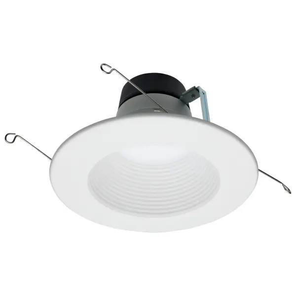 Field Selectable LED Downlight Retrofit - Deep Baffle - 8/10.5/13.5 Watts - 27K/30K/35K/40K/50K CCT - 5-6 Inch - Round Shape - White Finish - 120 Volts - Image 3