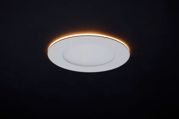 9 Watt LED Direct Wire Downlight with Night Light - 4 Inch - Remote Driver - CCT Selectable - Dimmable - Round - White Finish - Image 11