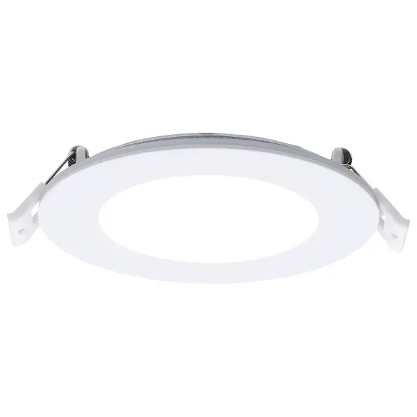 9 Watt LED Direct Wire Downlight with Night Light - 4 Inch - Remote Driver - CCT Selectable - Dimmable - Round - White Finish - Image 3