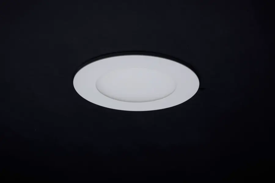 9 Watt LED Direct Wire Downlight with Night Light - 4 Inch - Remote Driver - CCT Selectable - Dimmable - Round - White Finish - Image 9