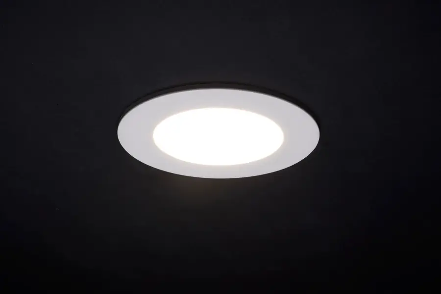 9 Watt LED Direct Wire Downlight with Night Light - 4 Inch - Remote Driver - CCT Selectable - Dimmable - Round - White Finish - Image 10