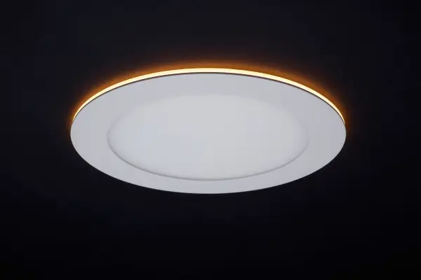 12 Watt LED Direct Wire Downlight with Night Light - 6 Inch - Remote Driver - CCT Selectable - Dimmable - Round - White Finish - Image 11