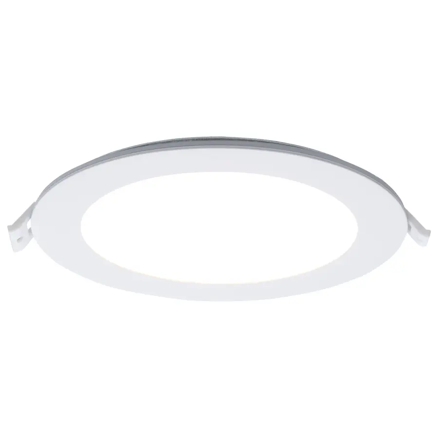 12 Watt LED Direct Wire Downlight with Night Light - 6 Inch - Remote Driver - CCT Selectable - Dimmable - Round - White Finish - Image 3