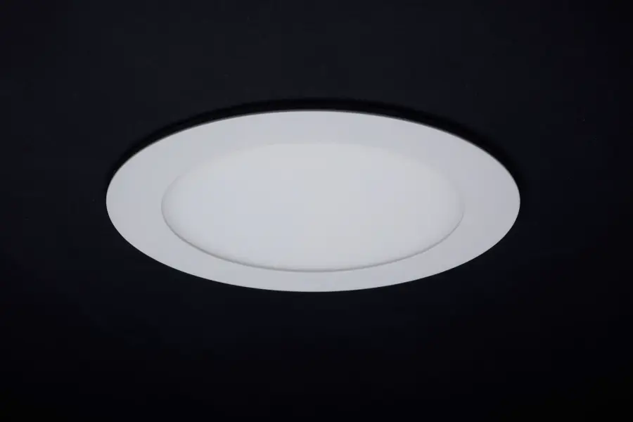 12 Watt LED Direct Wire Downlight with Night Light - 6 Inch - Remote Driver - CCT Selectable - Dimmable - Round - White Finish - Image 9