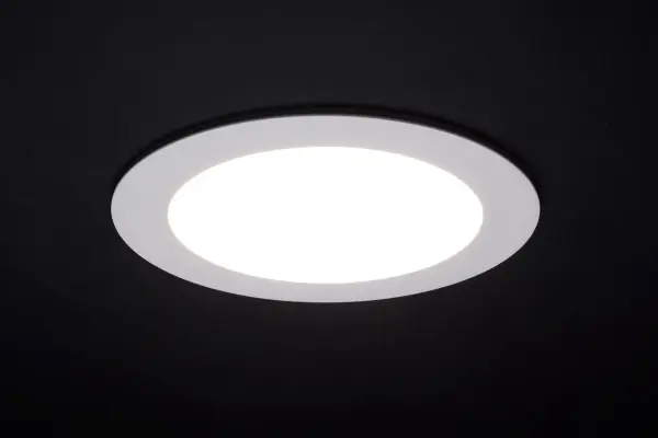 12 Watt LED Direct Wire Downlight with Night Light - 6 Inch - Remote Driver - CCT Selectable - Dimmable - Round - White Finish - Image 10