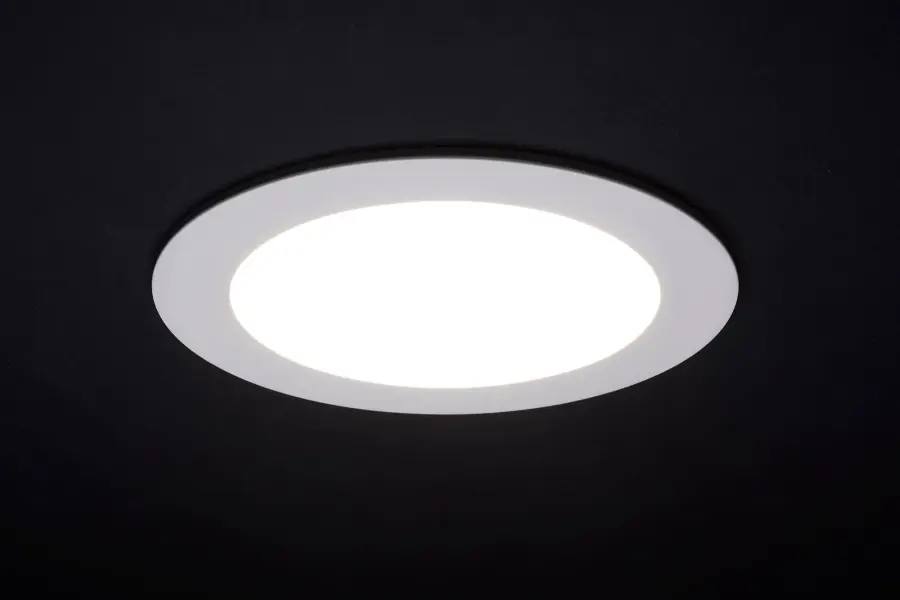 12 Watt LED Direct Wire Downlight with Night Light - 6 Inch - Remote Driver - CCT Selectable - Dimmable - Round - White Finish - Image 10