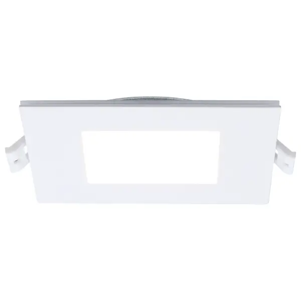 9 Watt LED Direct Wire Downlight with Night Light - 4 Inch - Remote Driver - CCT Selectable - Dimmable - Square - White Finish - Image 3