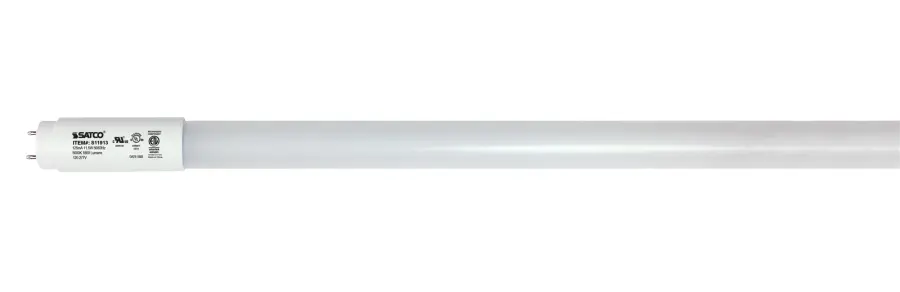 11.5 Watt T8 LED - 5000K - Medium Bi Pin base - 50000 Average rated hours - 120-277 Volt - Type B - Ballast Bypass - Single or Double Ended Wiring