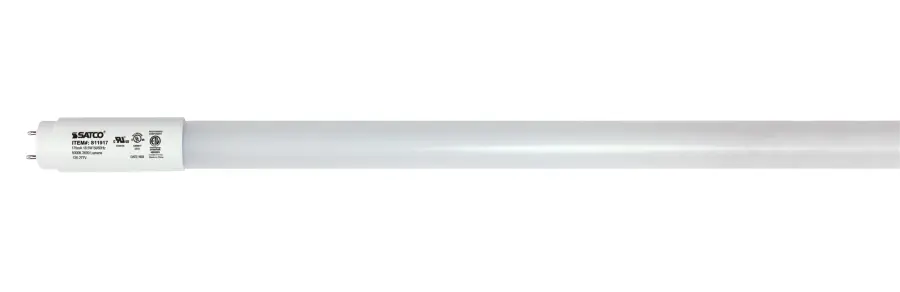 18.5 Watt T8 LED - 5000K - Medium Bi Pin base - 50000 Average rated hours - 120-277 Volt - Type B - Ballast Bypass - Single or Double Ended Wiring