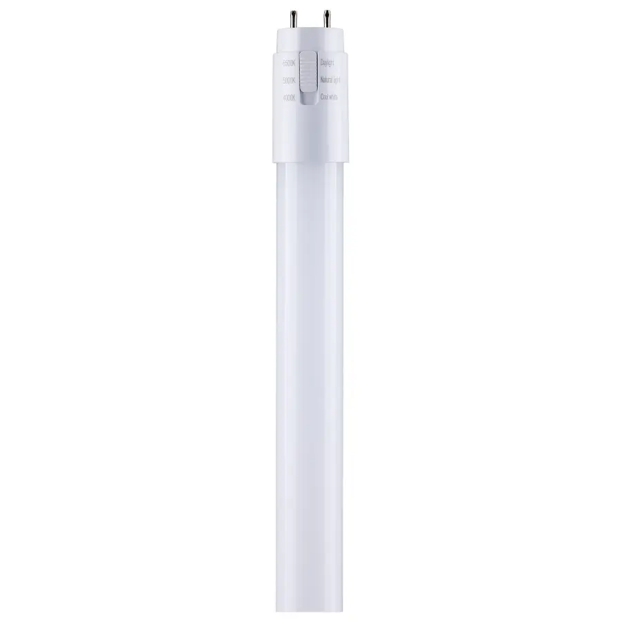 10 Watt T8 LED - CCT Selectable - G13 base - 50000 Average rated hours - Type A - Ballast Dependent - 25 PK - Image 2