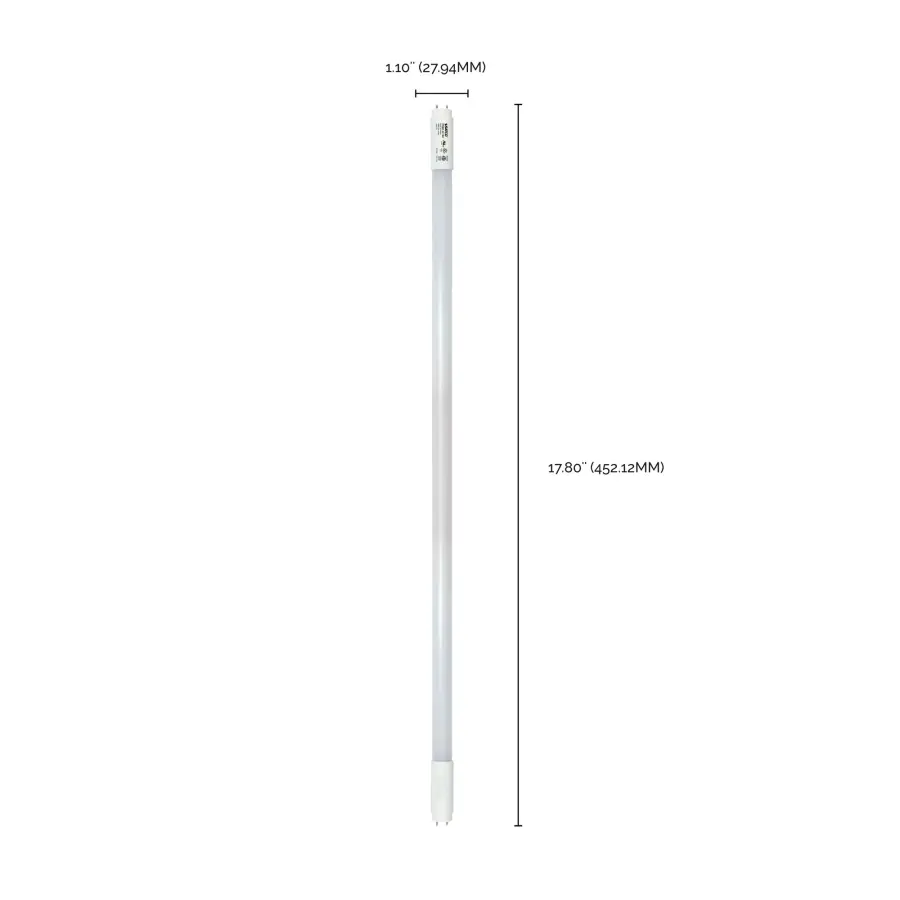 7 Watt - 18 Inch - T8 Linear LED - Medium Bi-Pin G13Base - 4000K - 50000 Average Rated Hours - 750 Lumens - Type B Ballast Bypass - Image 6