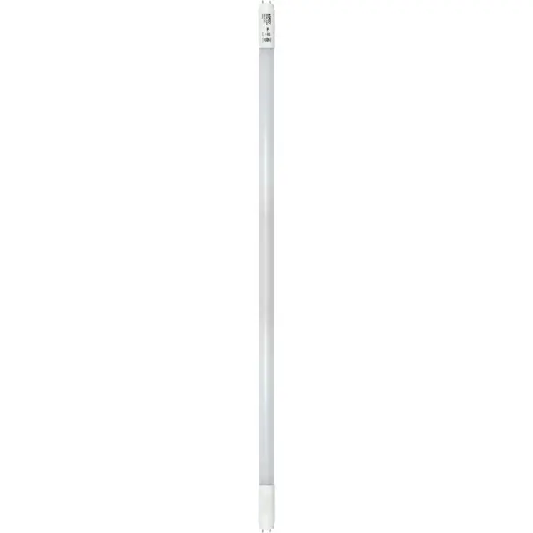 Satco's 7-watt, 18 inch, LED T8 bulb is an ideal lighting solution for a variety of applications. This energy saving, low maintenance lamp has a 160 degree beam spread and a medium bi pin base. This frosted bulb is versatile and delivers 50,000 hours of daylight. - alternate view