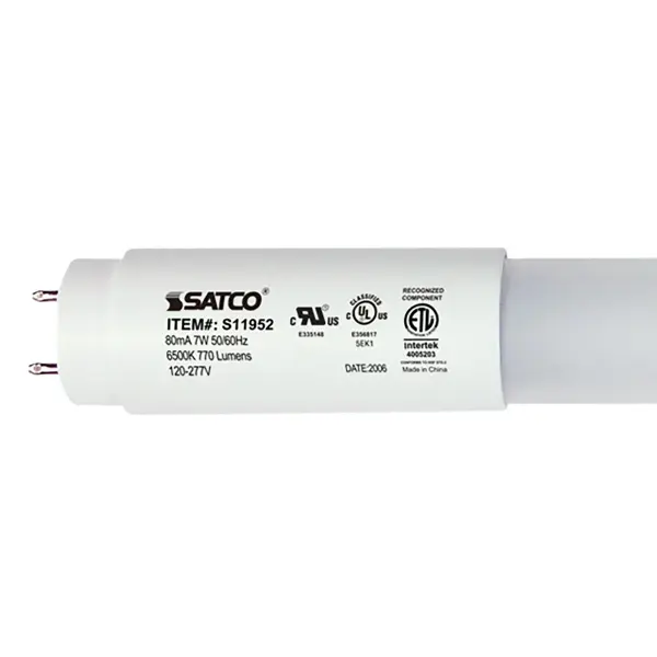 7 Watt - 18 Inch - T8 Linear LED - Medium Bi-Pin G13Base - 6500K - 50000 Average Rated Hours - 770 Lumens - Type B Ballast Bypass - Image 3
