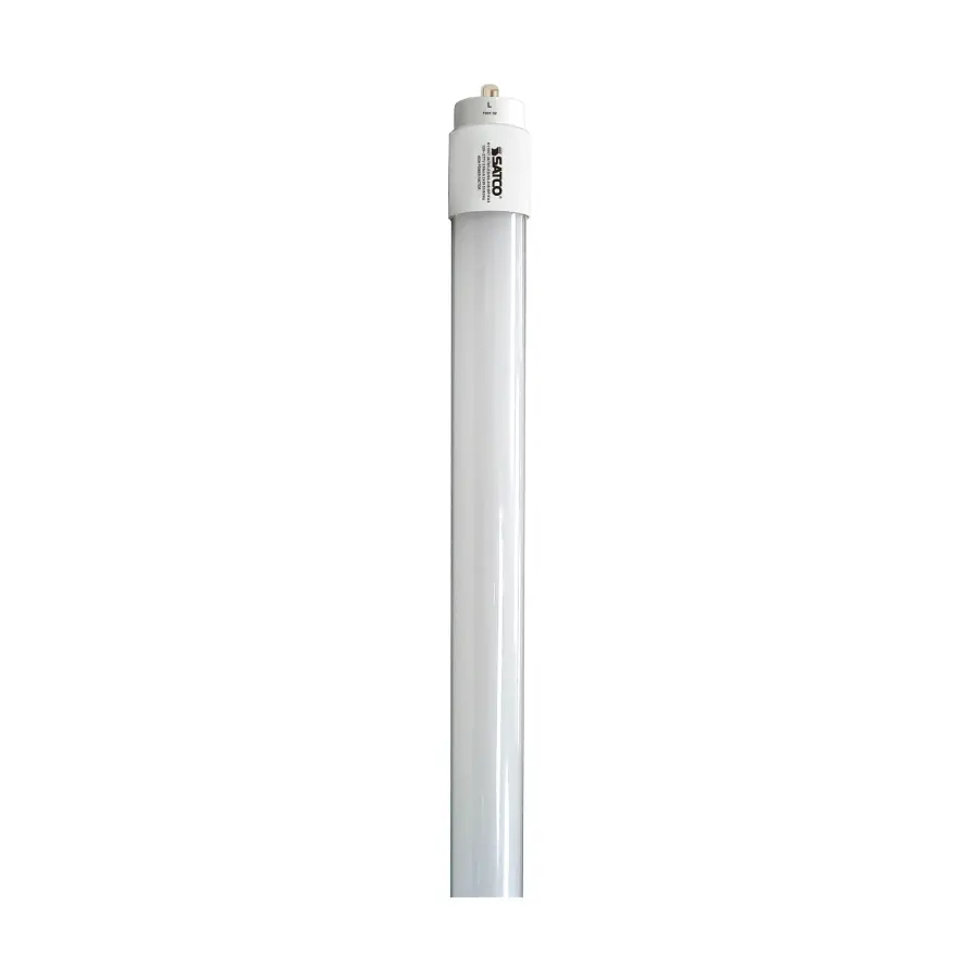 24 Watt - 8 Foot - T8 LED - Single pin base - 3500K - 50000 Average rated hours - 3200 Lumens - Type B - Ballast Bypass - Double Ended Wiring - DLC 5.1 - Image 1