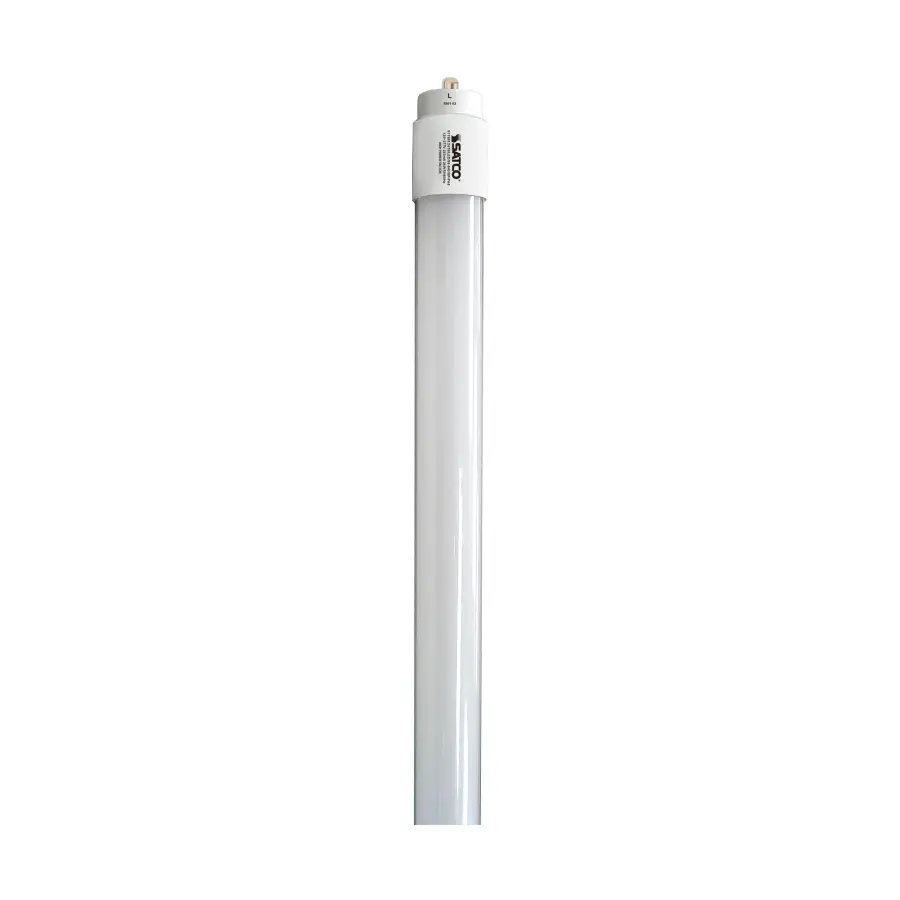 24 Watt - 8 Foot - T8 LED - Single pin base - 4000K - 50000 Average rated hours - 3500 Lumens - Type B - Ballast Bypass - Double Ended Wiring - DLC 5.1 - Image 1