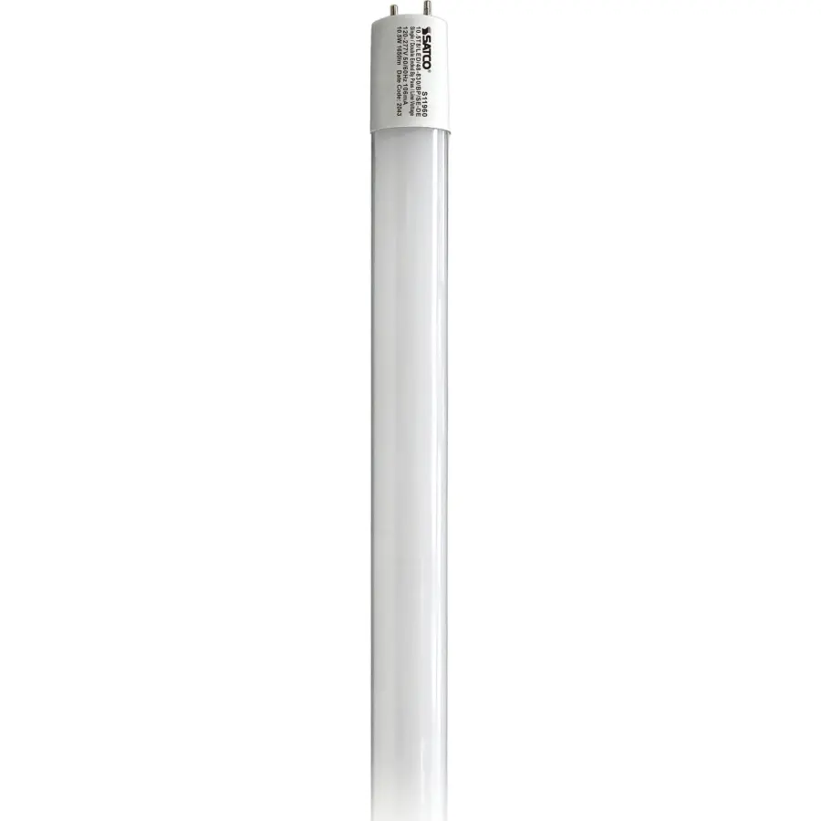 10.5 Watt T8 LED - 4Ft - 3000K - Medium Bi Pin base - 50000 Average rated hours - 1700 Lumens - Type B - Ballast Bypass - Single or Double Ended Wiring - Image 1