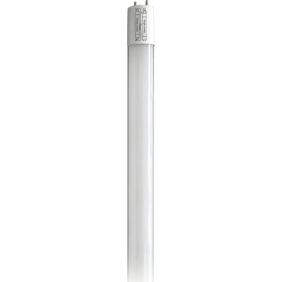 10.5 Watt T8 LED - 4Ft - 3000K - Medium Bi Pin base - 50000 Average rated hours - 1700 Lumens - Type B - Ballast Bypass - Single or Double Ended Wiring - Image 2