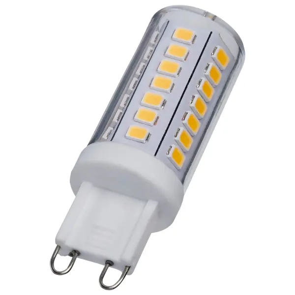 5 Watt Mini LED - G9 Base - 3000K - Clear Finish - 120 Volt - Image 1