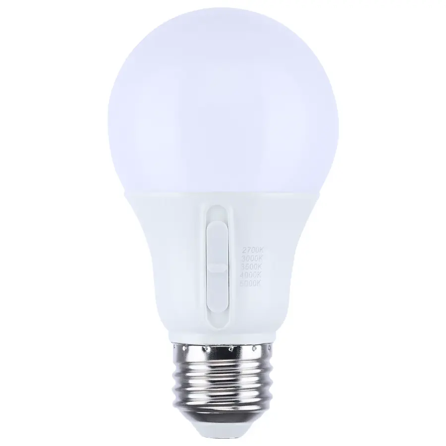 9.5 Watt LED - A19 - 27K/3K/35K/4K/5K - Medium Base - 120 Volt - Image 1
