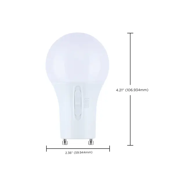 11.5 Watt LED - A19 - 27K/3K/35K/4K/5K - GU24 Base - 120 Volt - Image 11