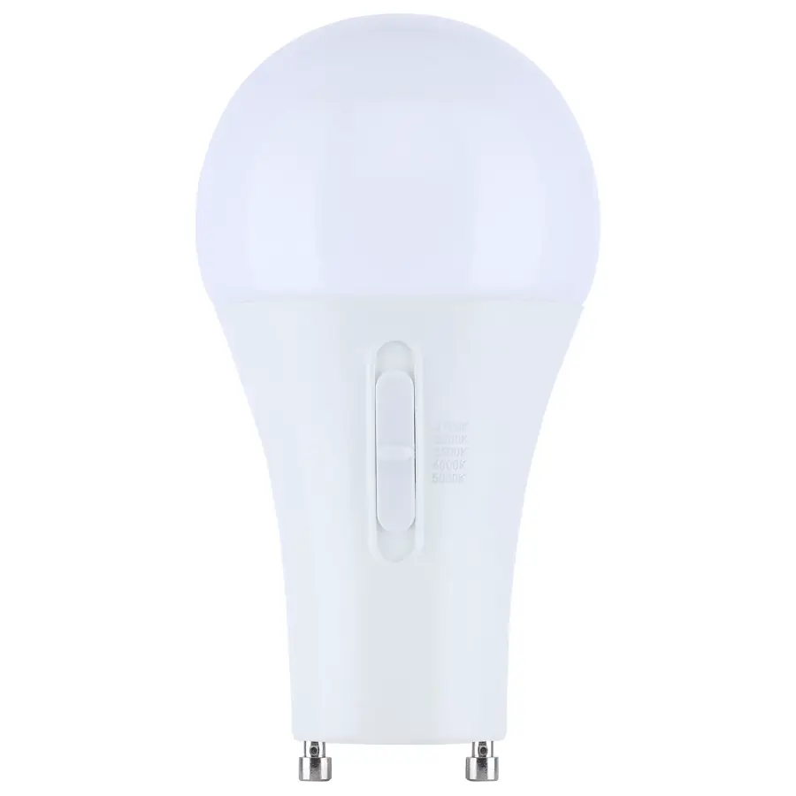 15.5 Watt LED - A19 - 27K/3K/35K/4K/5K - GU24 Base - 120 Volt - Image 1