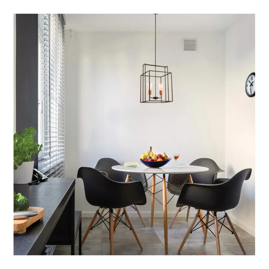 8 Watt LED ST19 - 3000K-2000K Warm Dimming - Medium Base - Clear Finish - Image 4