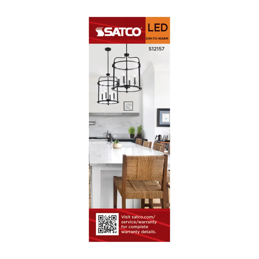 4.5 Watt LED B11 - 3000K-2000K Warm Dimming - Candelabra Base - Clear Finish - Image 6