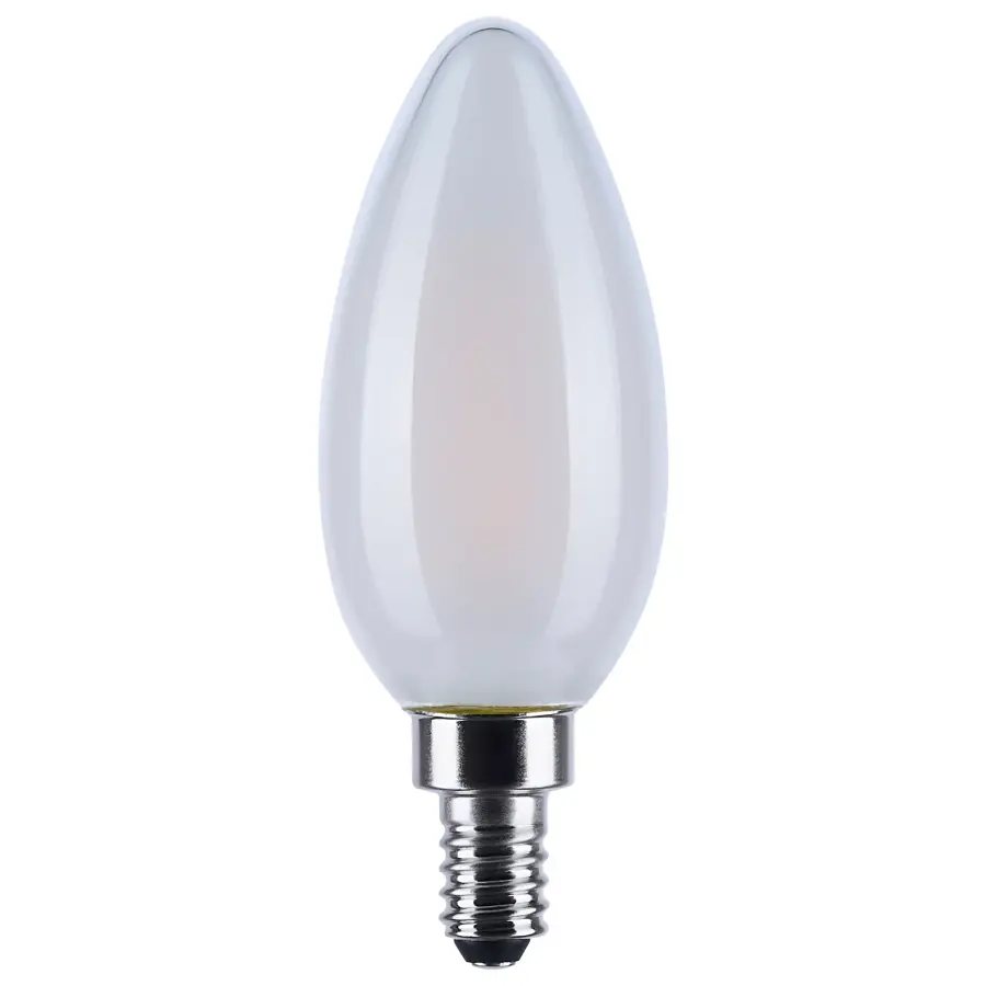 4.5 Watt LED B11 - 3000K-2000K Warm Dimming - Candelabra Base - Frost Finish - Image 1