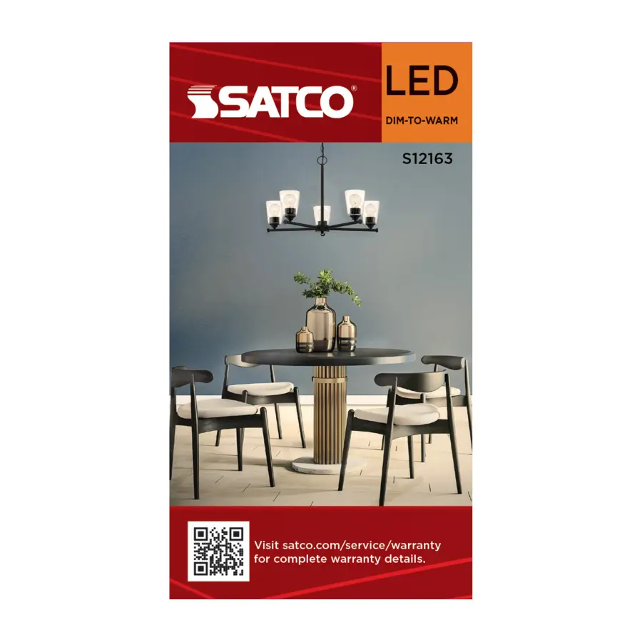 4.5 Watt LED A15 - 3000K-2000K Warm Dimming - Medium Base - Clear Finish - Image 6