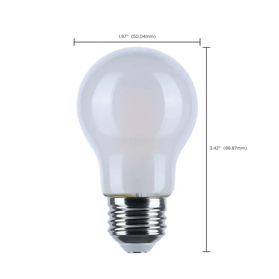 4.5 Watt LED A15 - 3000K-2000K Warm Dimming - Medium Base - Frost Finish - Image 11