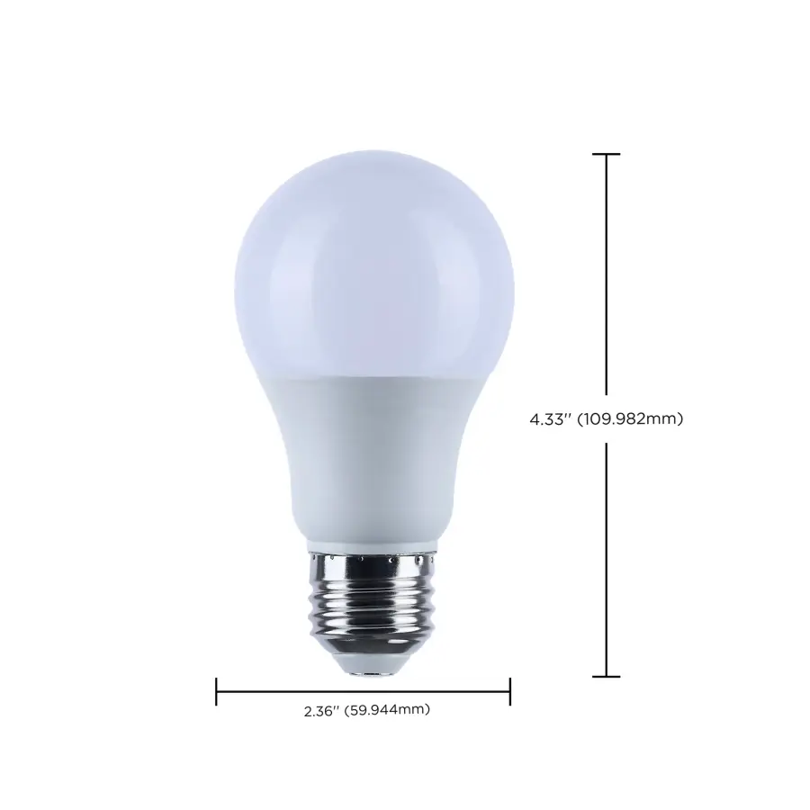 9.1 Watt A19 LED - 5000K CCT - Medium Base - White Finish - 12V-24VAC - 12V-34VDC - Image 11