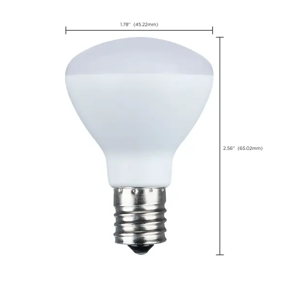 3.5 Watt - R14 LED - Intermediate Base - 5000K CCT - Frost Finish - 120 Volt - Image 4