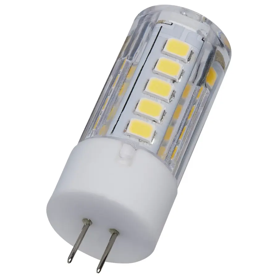 3 Watt T5 LED - Clear Finish - Bi Pin G4 Base - 5000K - 12 Volt - Image 1