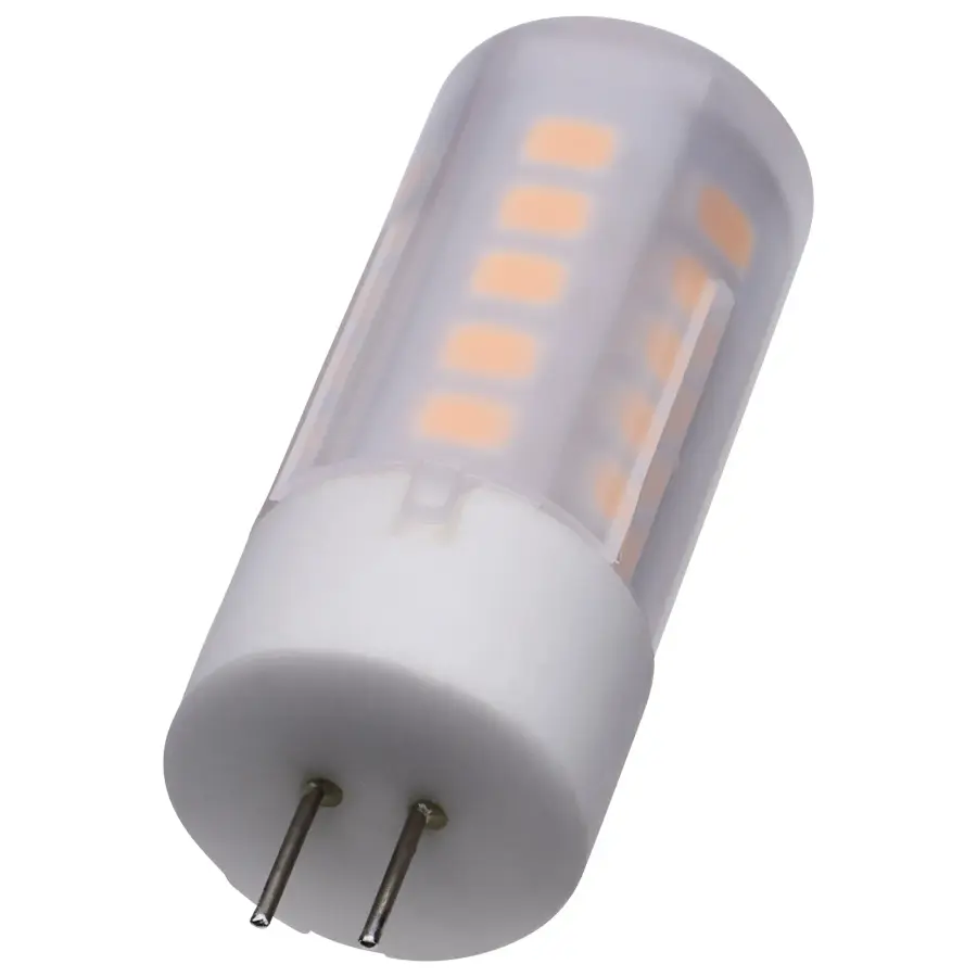 3 Watt T5 LED - Frost Finish - Bi Pin G4 Base - 3000K - 12 Volt - Image 1