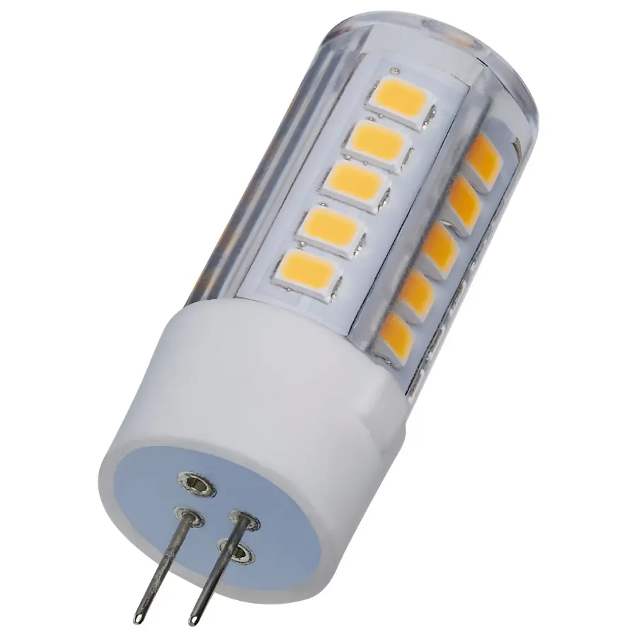 4.5 Watt T6 LED - Clear Finish - Bi Pin G4 Base - 3000K - 12 Volt - Image 1