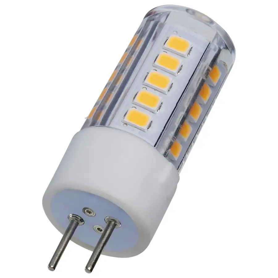 4.5 Watt T6 LED - Clear Finish - GY6.35 Base - 3000K - 12 Volt - Image 1