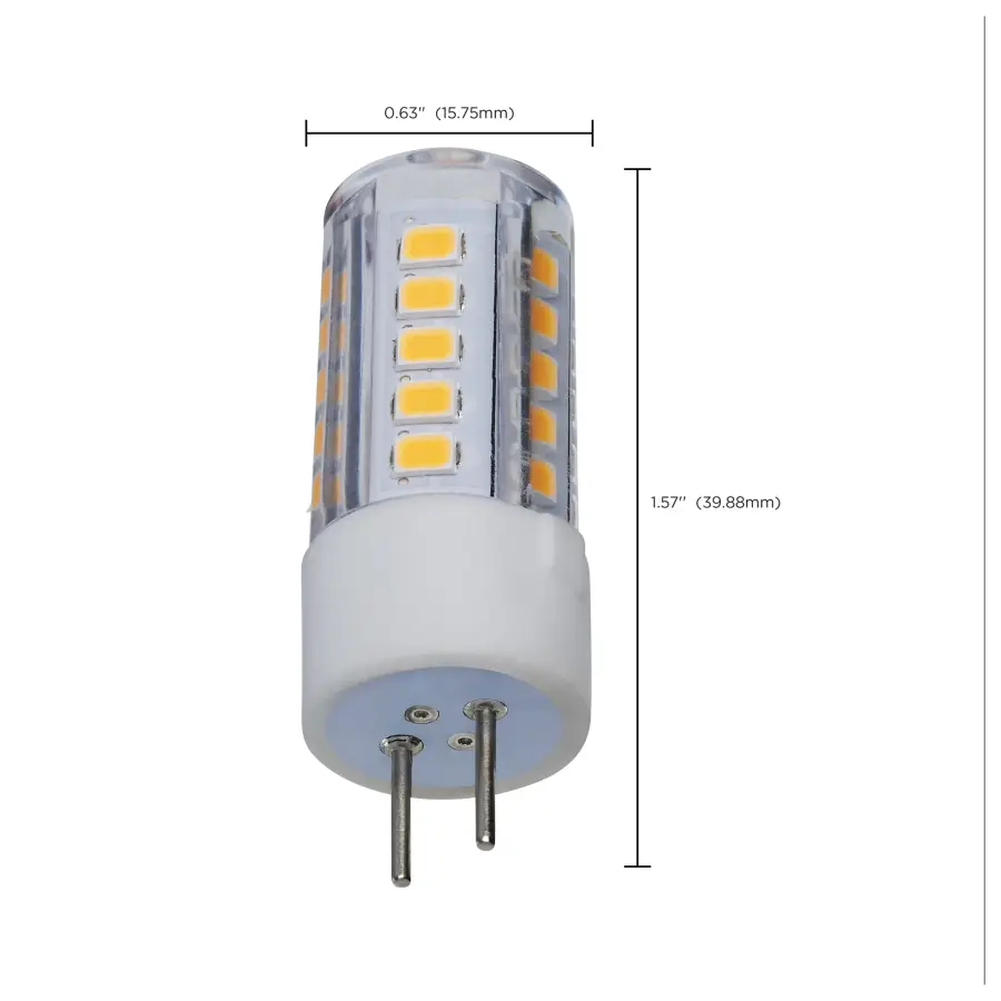 4.5 Watt T6 LED - Clear Finish - GY6.35 Base - 3000K - 12 Volt - Image 8