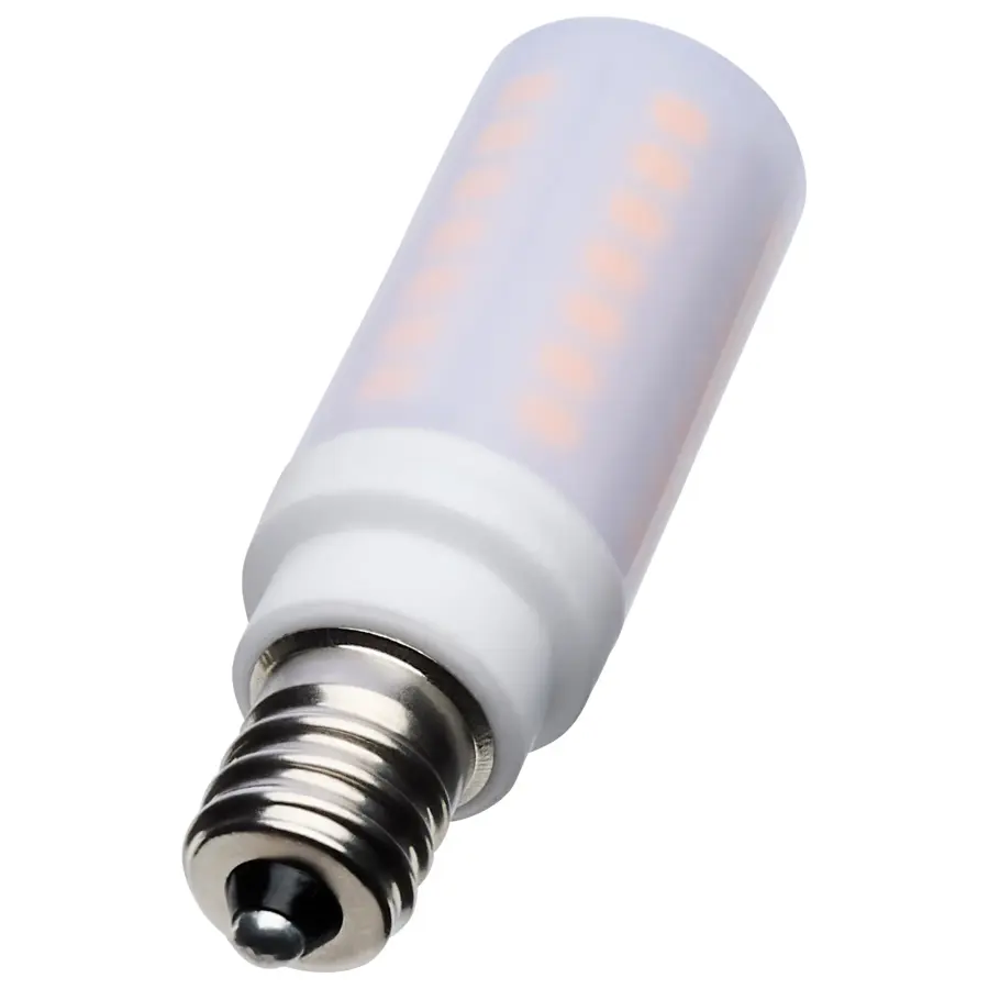 5 Watt T6 LED - Frost Finish - E12 Base - 3000K - 120 Volt - Image 1