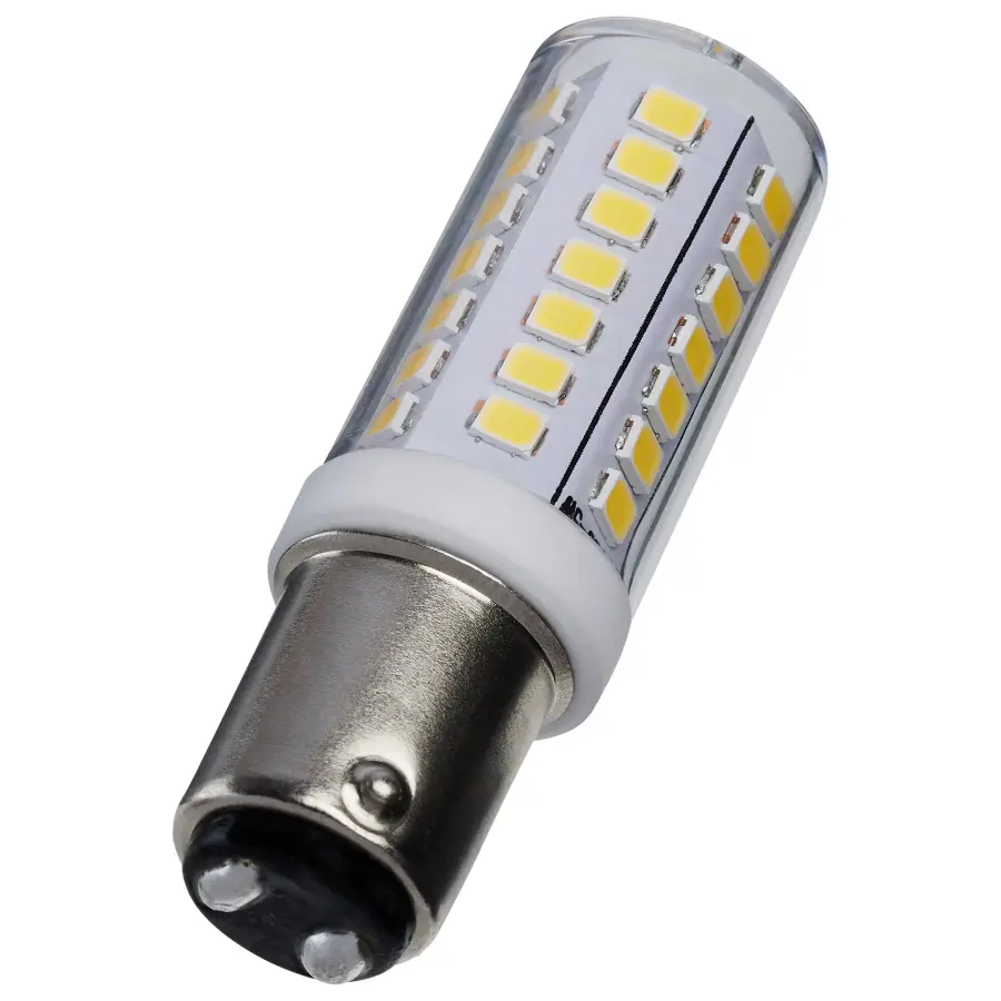 5 Watt T6 LED - Clear Finish - DC Base - 5000K - 120 Volt - Image 1