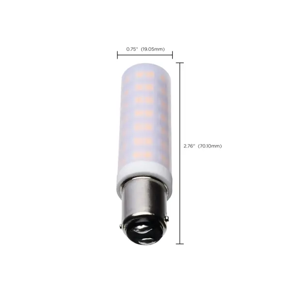 6.5 Watt T6 LED - Frost Finish - DC Base - 3000K - 120 Volt - Image 8
