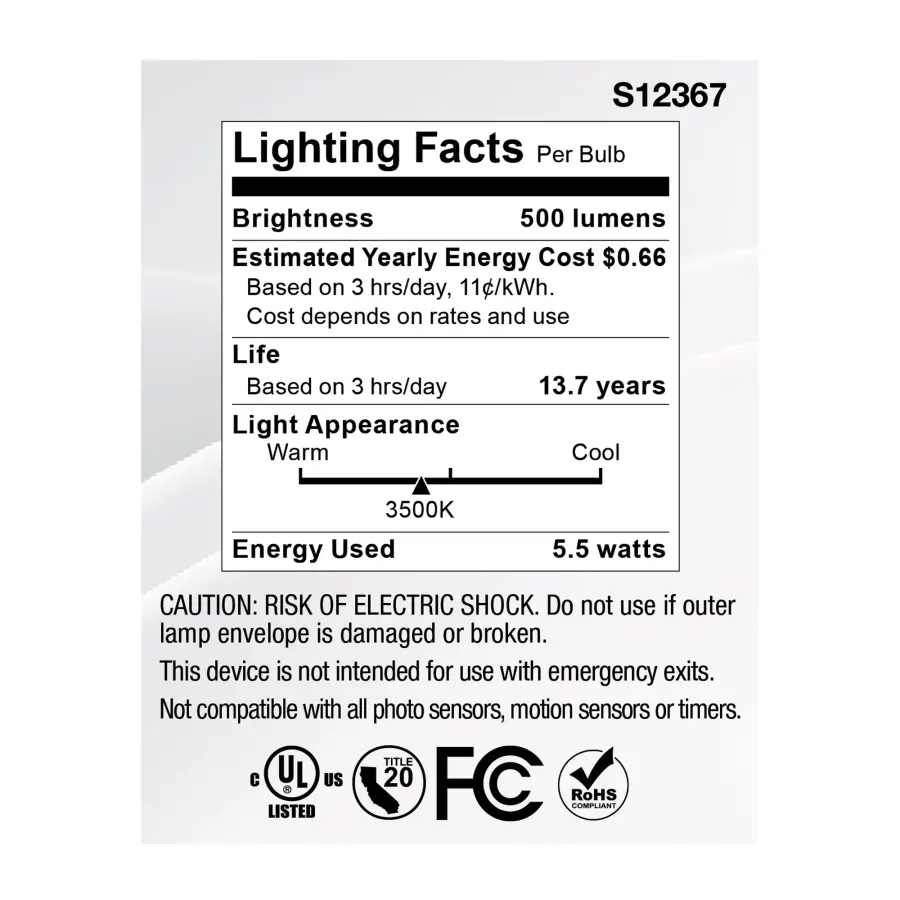 5.5 Watt MR16 LED Floodlight - 3500K CCT - GU5.3 Base - 12 Volt - Image 6