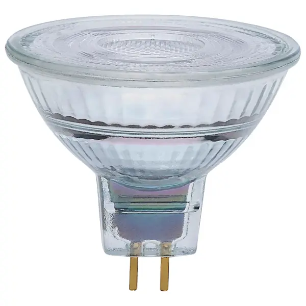 SATCO MR16 lamps are available with GU5.3 and GU10 bases, for versatile lighting solutions in 12V and 120V applications. These lamps are offered in a wide range of color temperatures, from a warm 2700K, to a bright 6500K, and provide high color accuracy with a 90 CRI rating. Dimmable for customizable lighting, they are also damp location rated, and suitable for use in enclosed fixtures. Perfect for a variety of residential and commercial applications, SATCO MR16 lamps combine efficiency, durability, and high-quality lighting. - alternate view