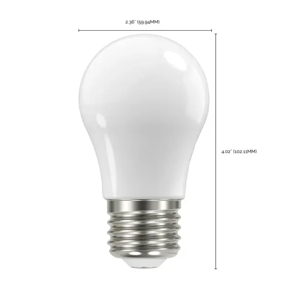 5 Watt A19 LED Filament - Soft White - 2700K - Medium base - 90 CRI - 120 Volt - Image 6